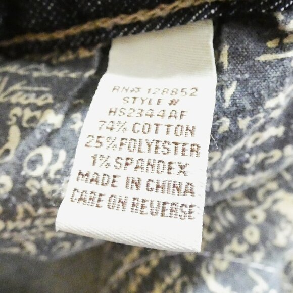 Hot Kiss Sz 5 Shorts Hot Pants Navy Blue Denim Jean Cici Distressed Pockets - Picture 8 of 11